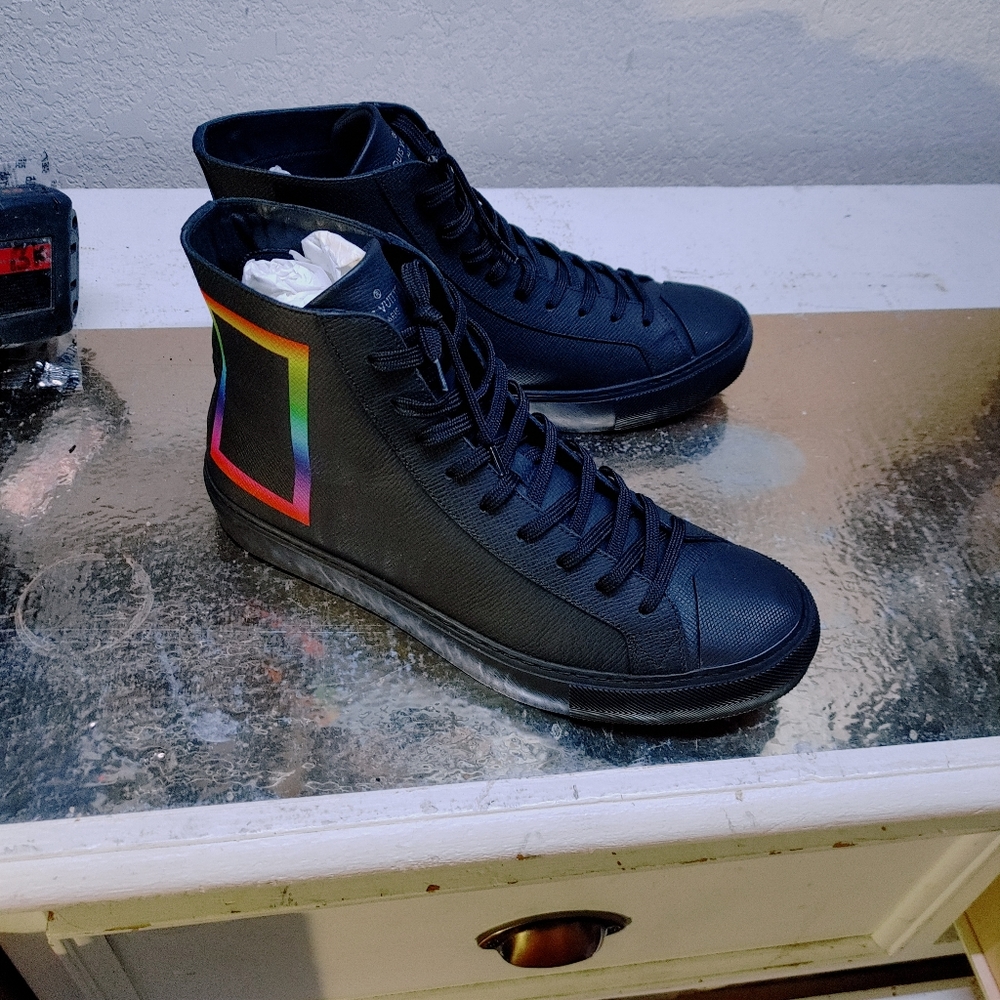 Louis Vuitton tattooed sneakers new